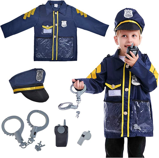 警員 - 角色扮演職業服飾 Police Officer Role Play Costume for Kids