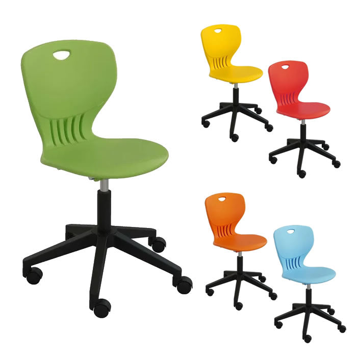 Task Chair 360 Swivel Height Adjustable Rolling Castor MOQ 20 Pcs 氣壓升降椅 起訂量20張