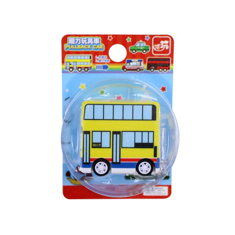 Pullback Toy Car Hong Kong Vehicle 香港特色交通工具Q版回力車