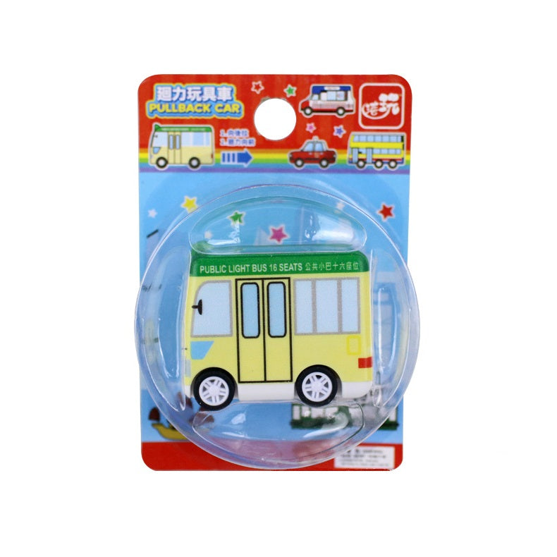Pullback Toy Car Hong Kong Vehicle 香港特色交通工具Q版回力車