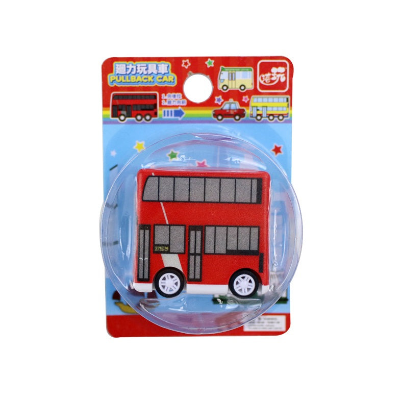Pullback Toy Car Hong Kong Vehicle 香港特色交通工具Q版回力車