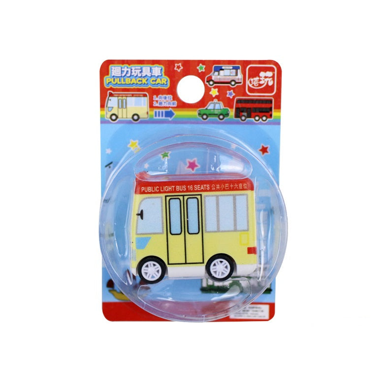 Pullback Toy Car Hong Kong Vehicle 香港特色交通工具Q版回力車