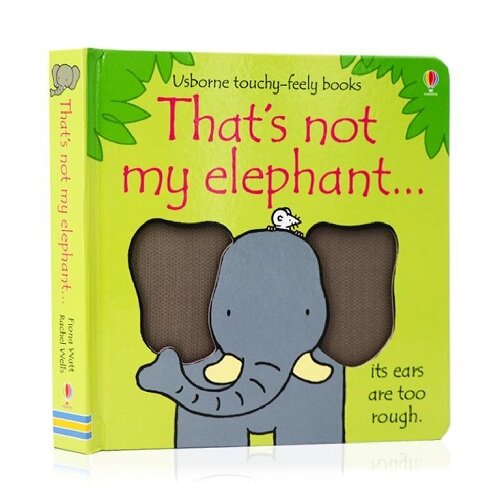 Usborne That's Not My Elephant Touchy-feely Board Book 那不是我的大象 觸摸書