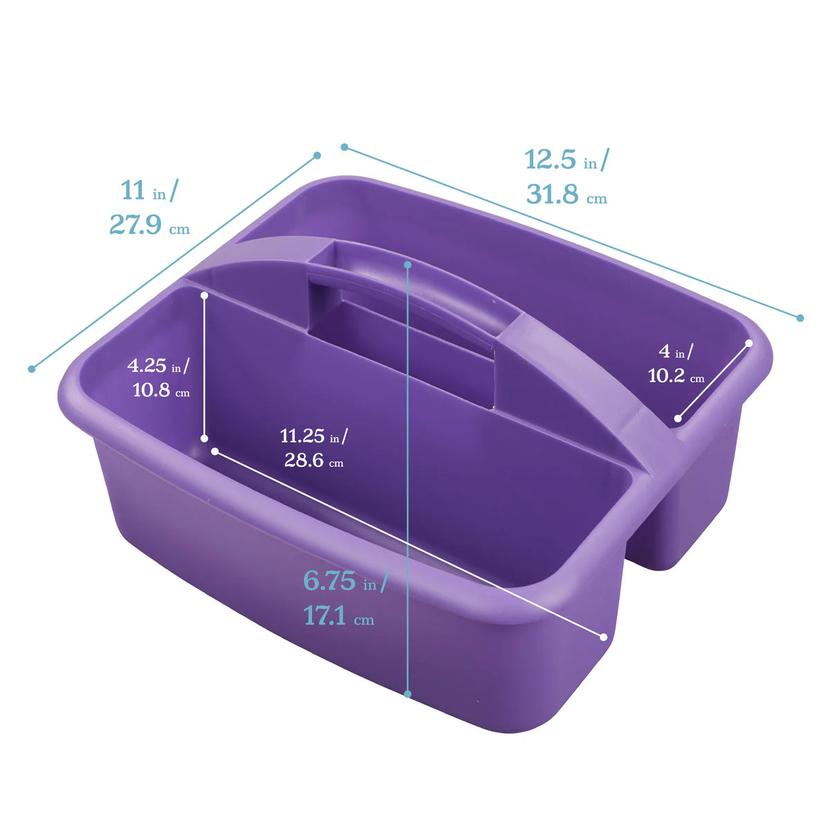2-Compartment Large Caddies 兩隔間大型藝術工具箱