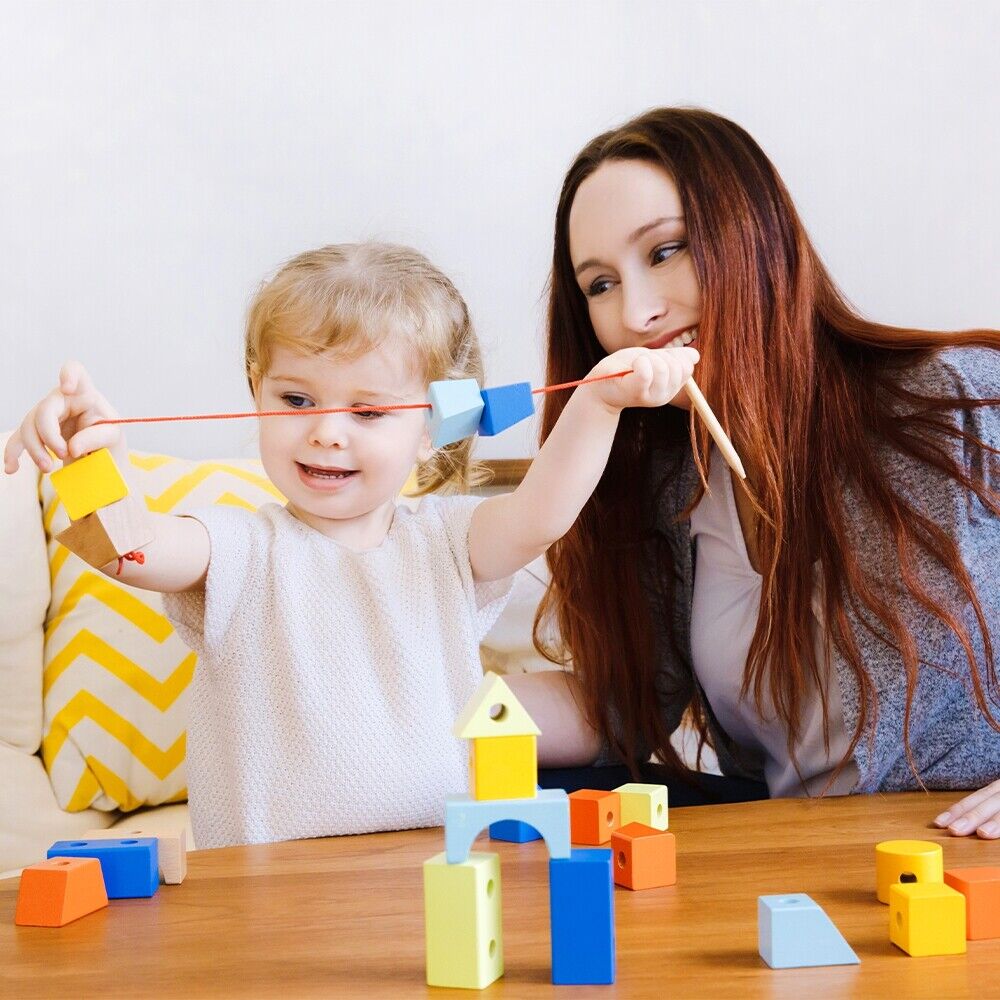 Classic World 53801 Blocks Bead Lacing  積木塊串串樂