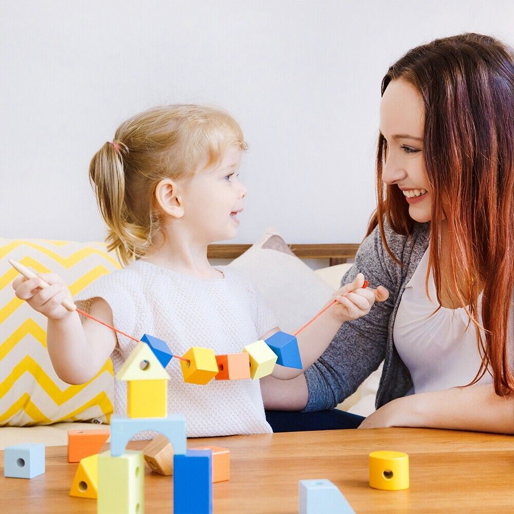 Classic World 53801 Blocks Bead Lacing  積木塊串串樂