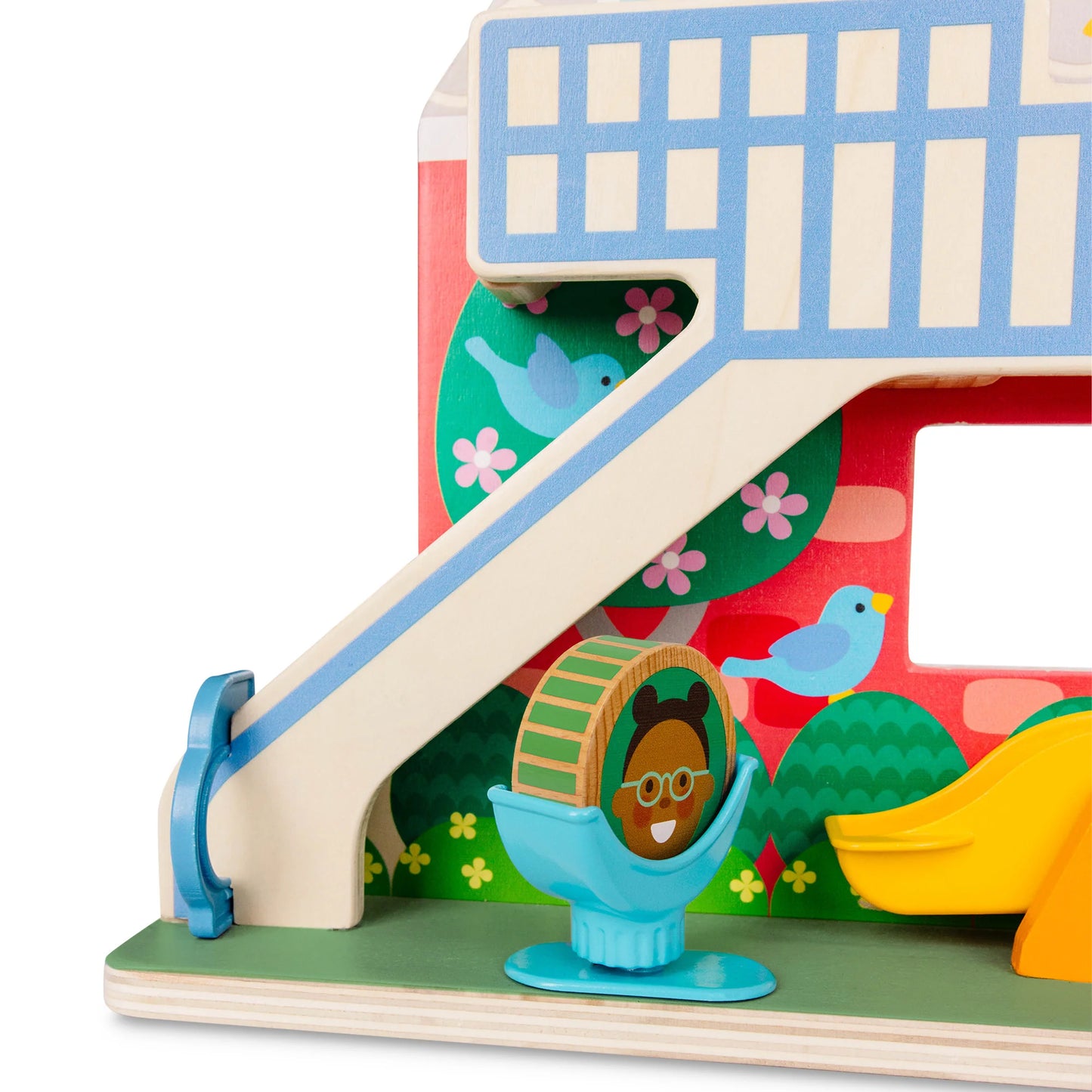 Melissa and Doug GO Tots Schoolyard Tumble 冒險校園堆疊和抓握訓練