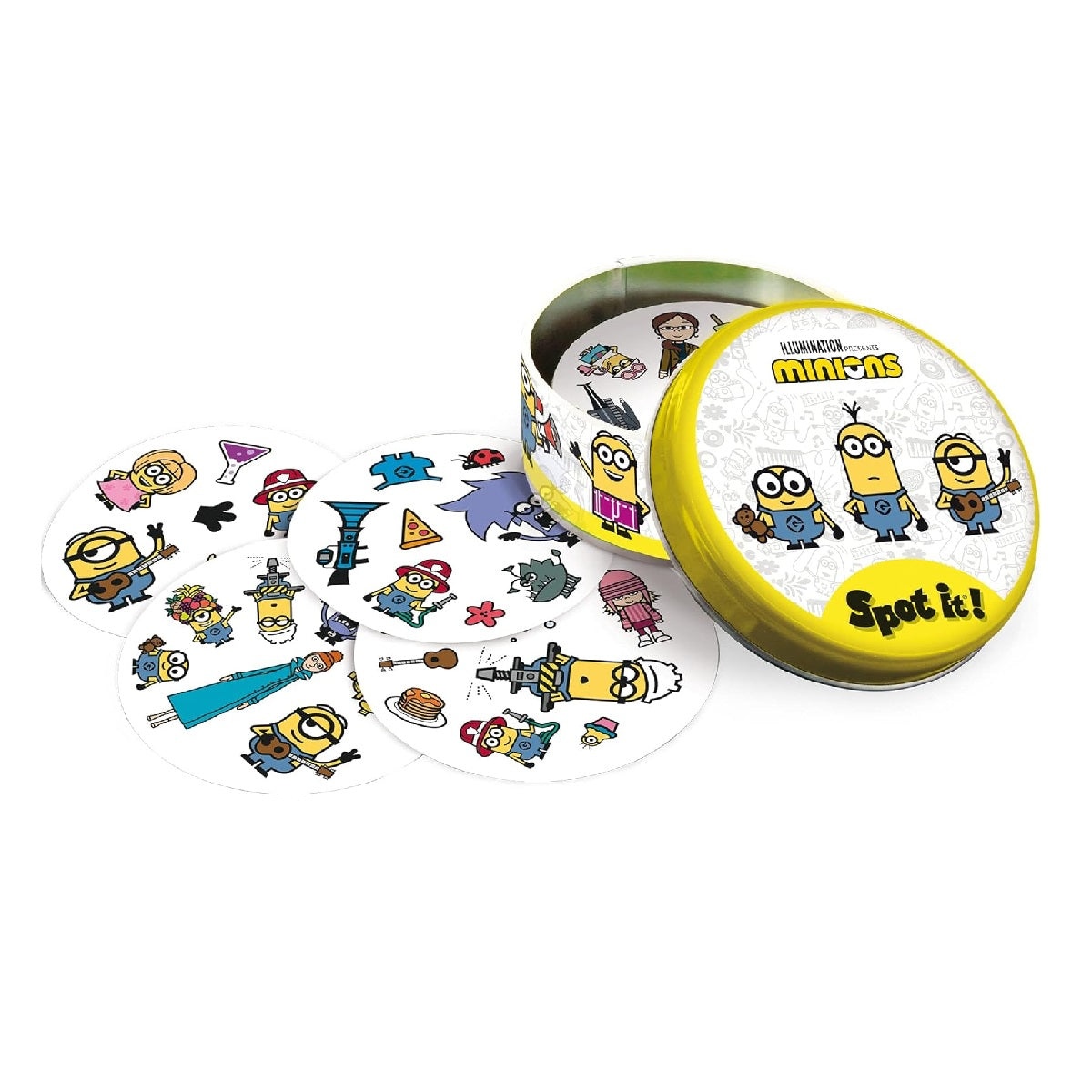 Spot it! DOBBLE Minions Speed and Observation Game 嗒寶 迷你兵團 觀察及反應遊戲