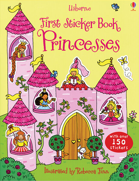 Usborne Princesses First Sticker Book 公主貼紙書