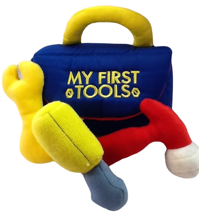 My First Tools Playset Plush Toy  我的第一個工具毛絨玩具