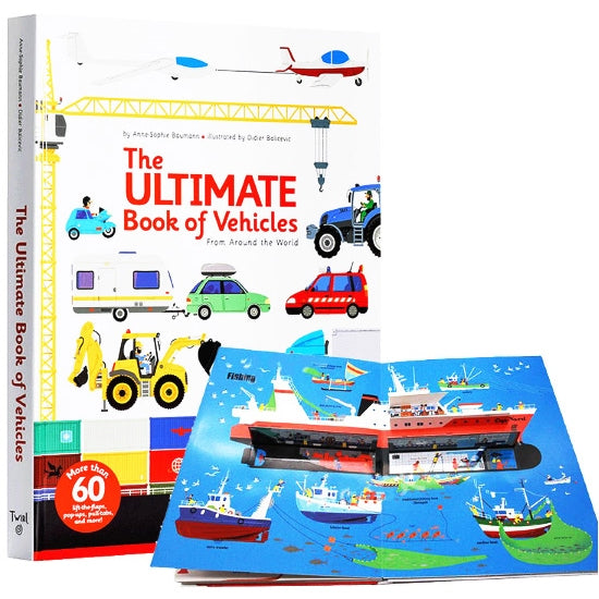 Twirl The Ultimate Book of Vehicles 交通工具 終極百科立體書