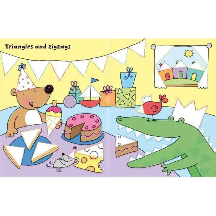 Usborne Wipe-Clean Ready for Writing Pen Control Skill 可擦寫 幼兒開始寫字握筆控制訓練遊戲書