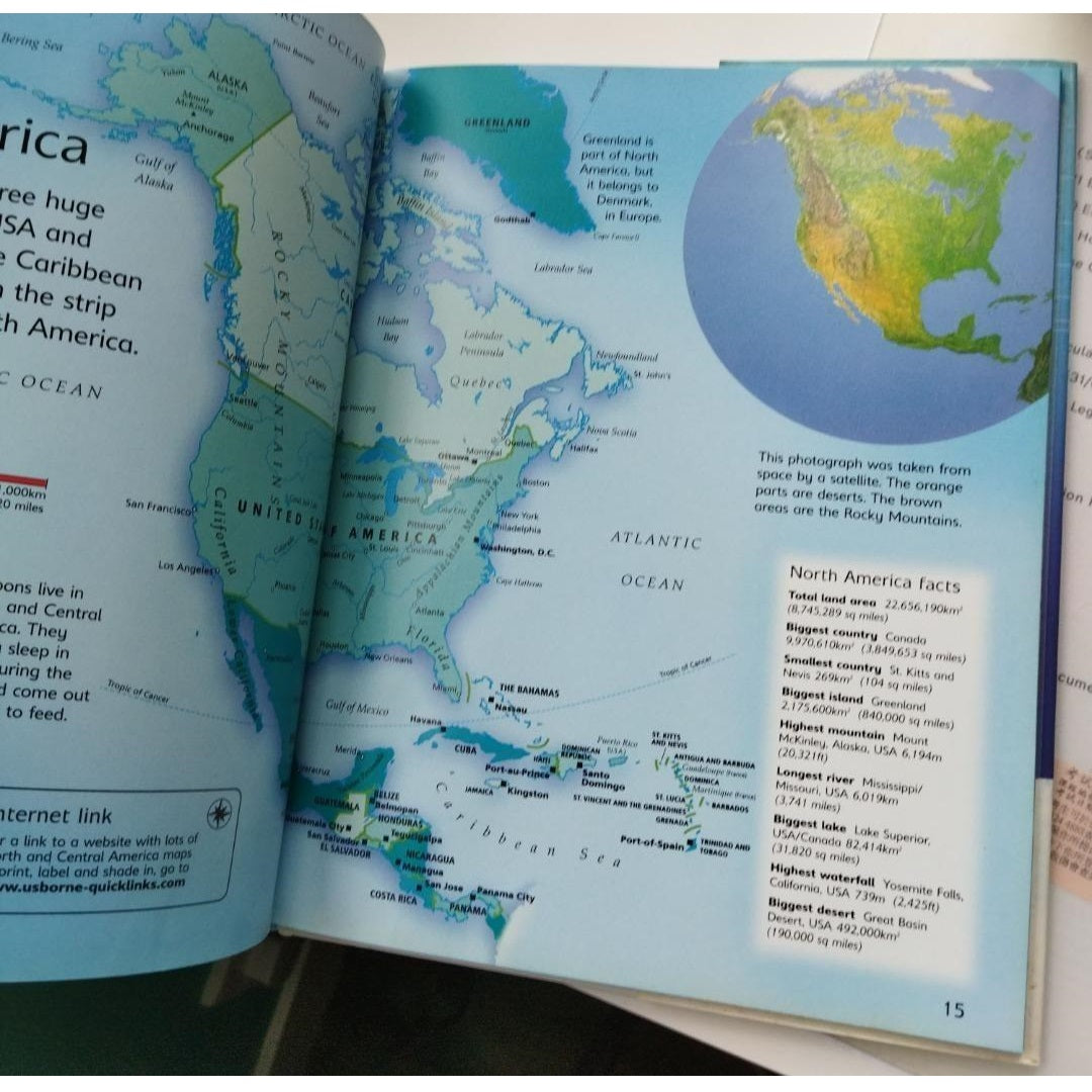 The Usborne Internet-Linked First Atlas
