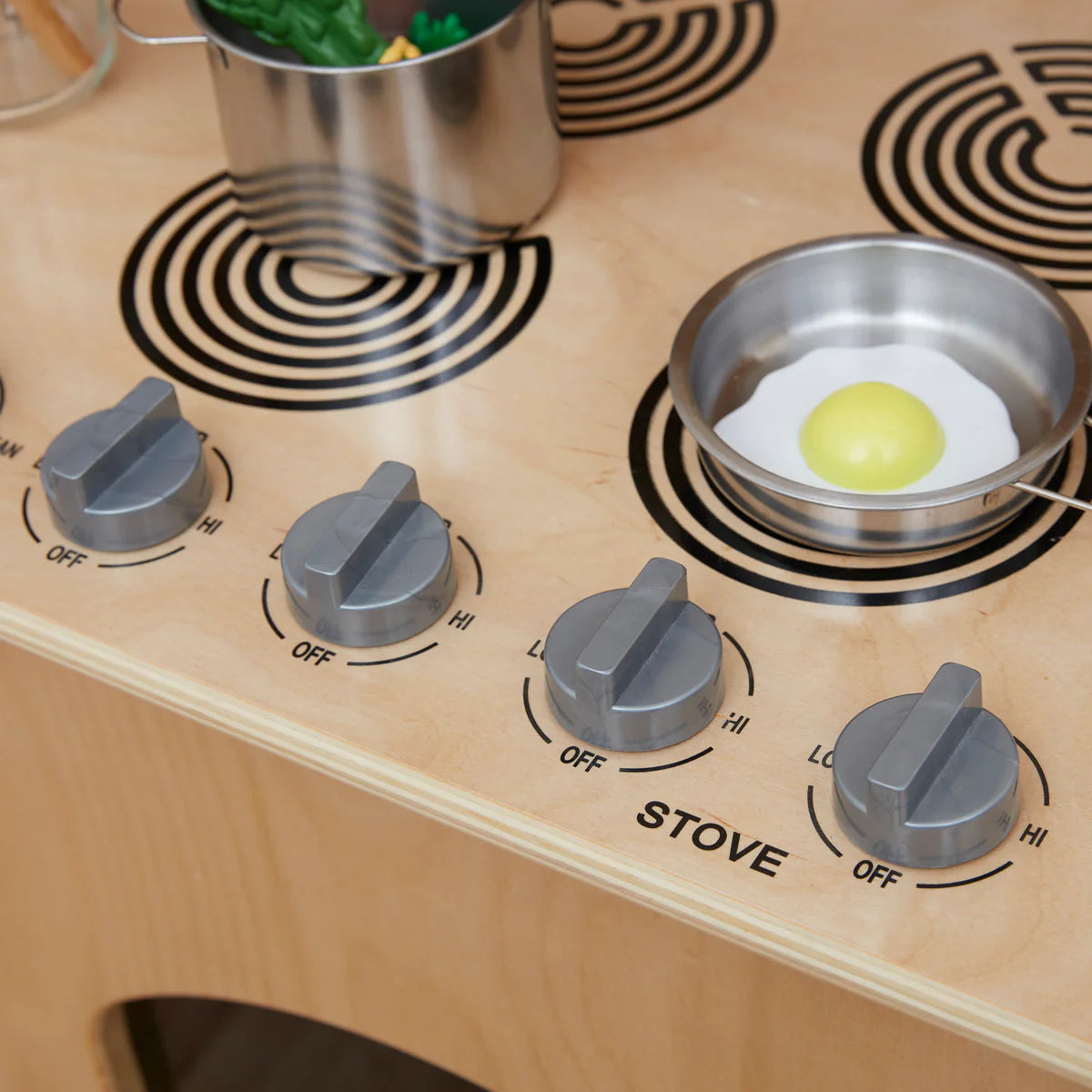 ECR4Kids 4-in-1  Play Kitchen Wooden 4合1 實木廚房玩具組合