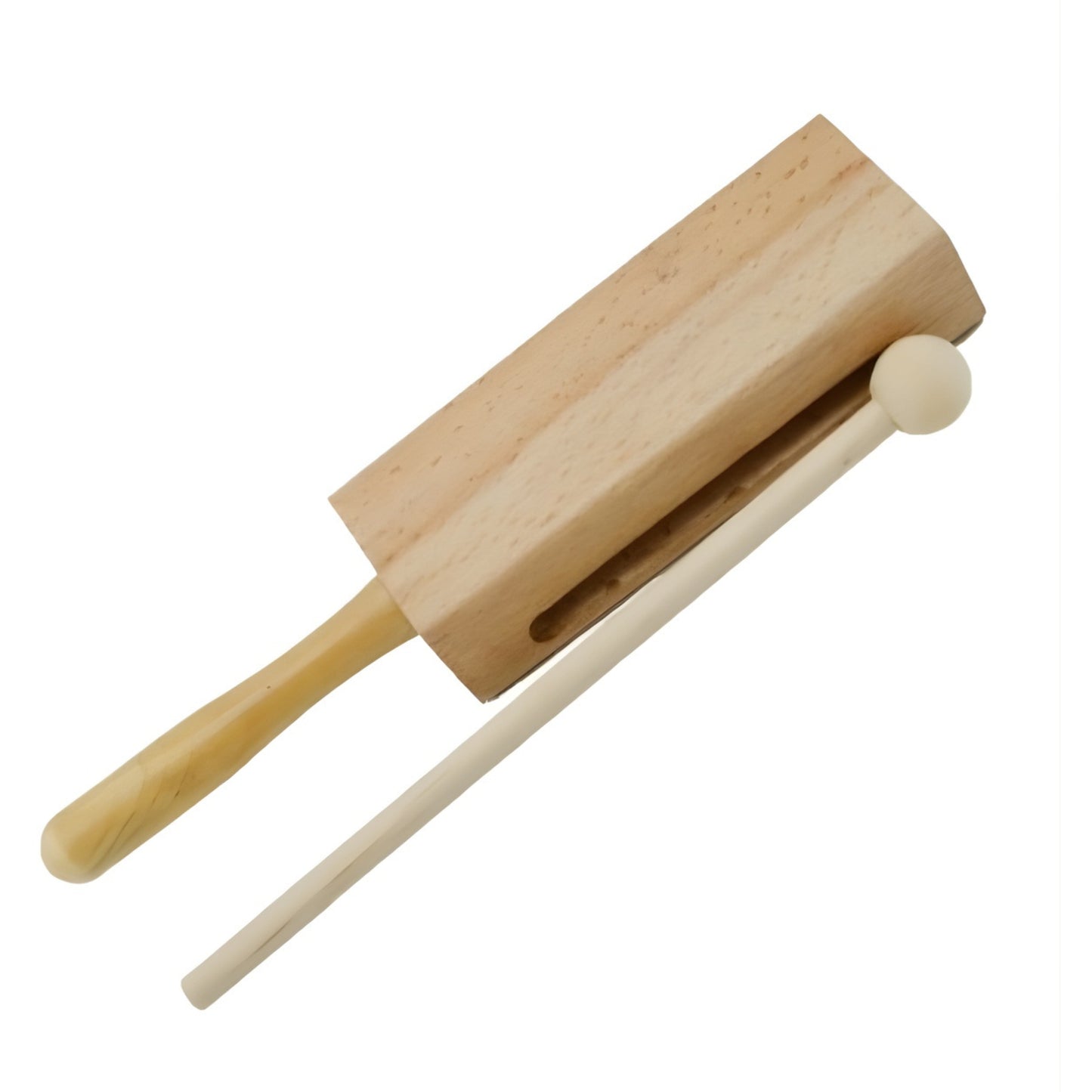 Woodblock L20cm with Handle – Orff Percussion Instrument 20厘米手柄款方梆子 – 奧爾夫兒童打擊樂器