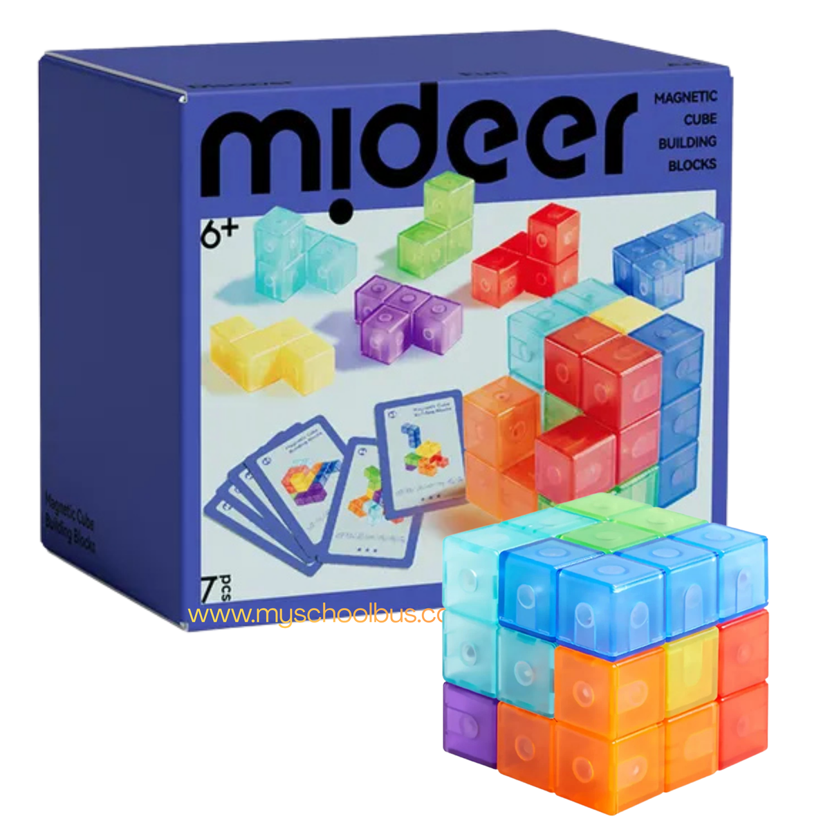 Mideer Magnetic Soma Cube Building Blocks 磁力索瑪立方體空間邏輯思維訓練