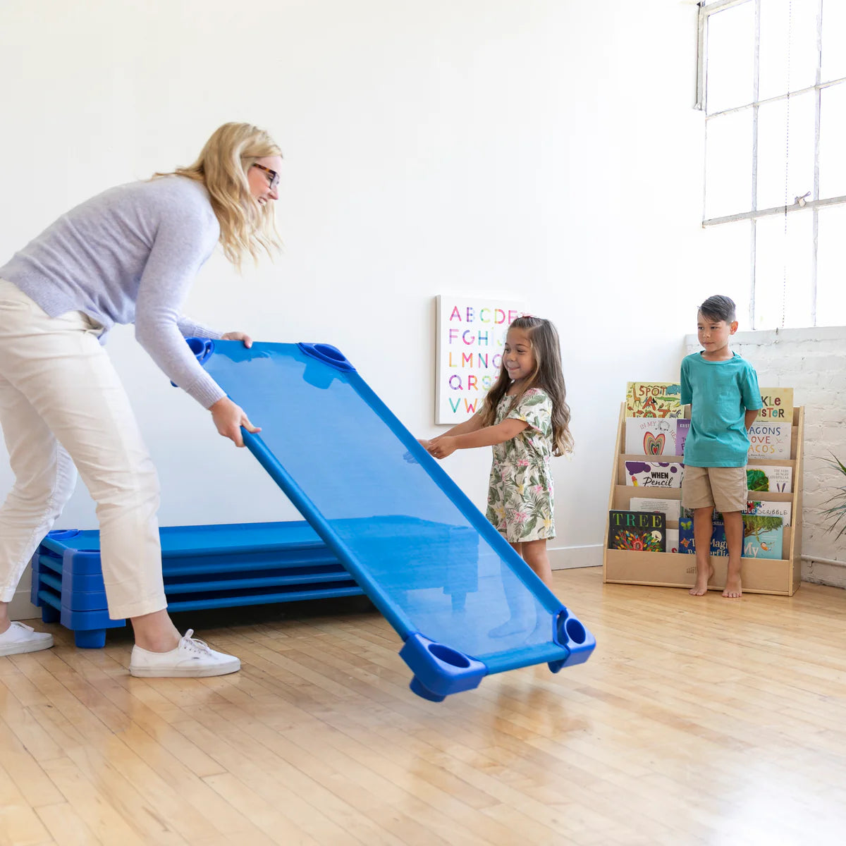 ECR4Kids Stackable Kiddie Cot 可堆疊幼兒床