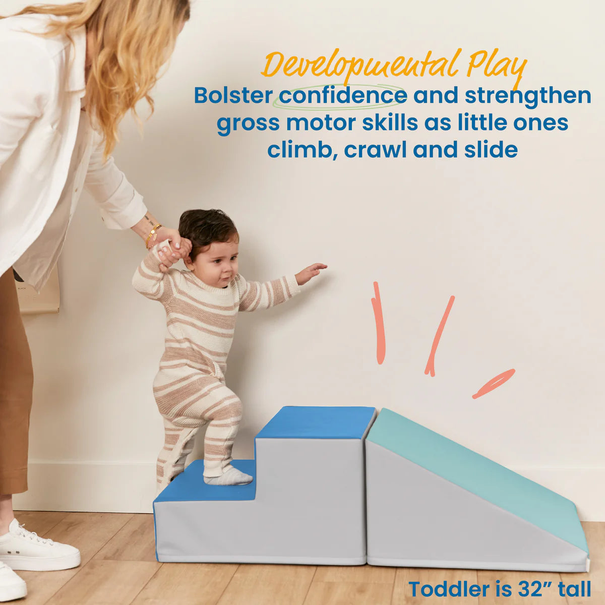 SoftZone Toddler Climber Set of 6件套裝  幼兒爬行訓練組合